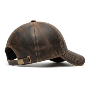 Leather Cap