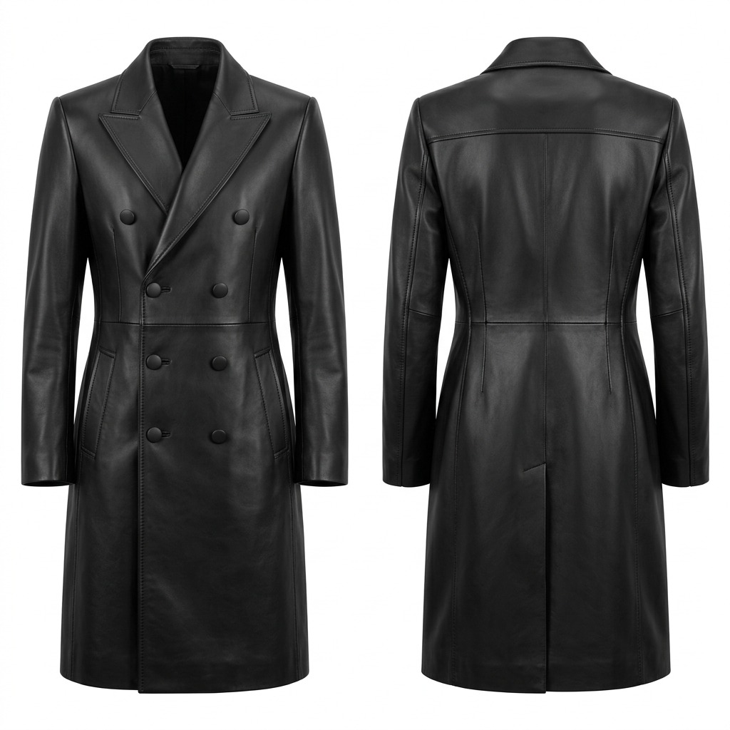 Executive Leather Blazer