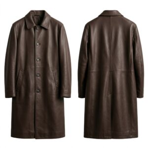 Executive Leather Blazer