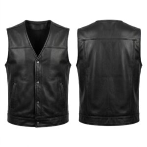 Core-Shield Leather Vest