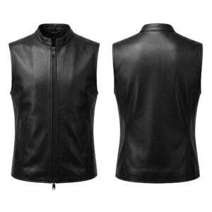 Core-Shield Leather Vest